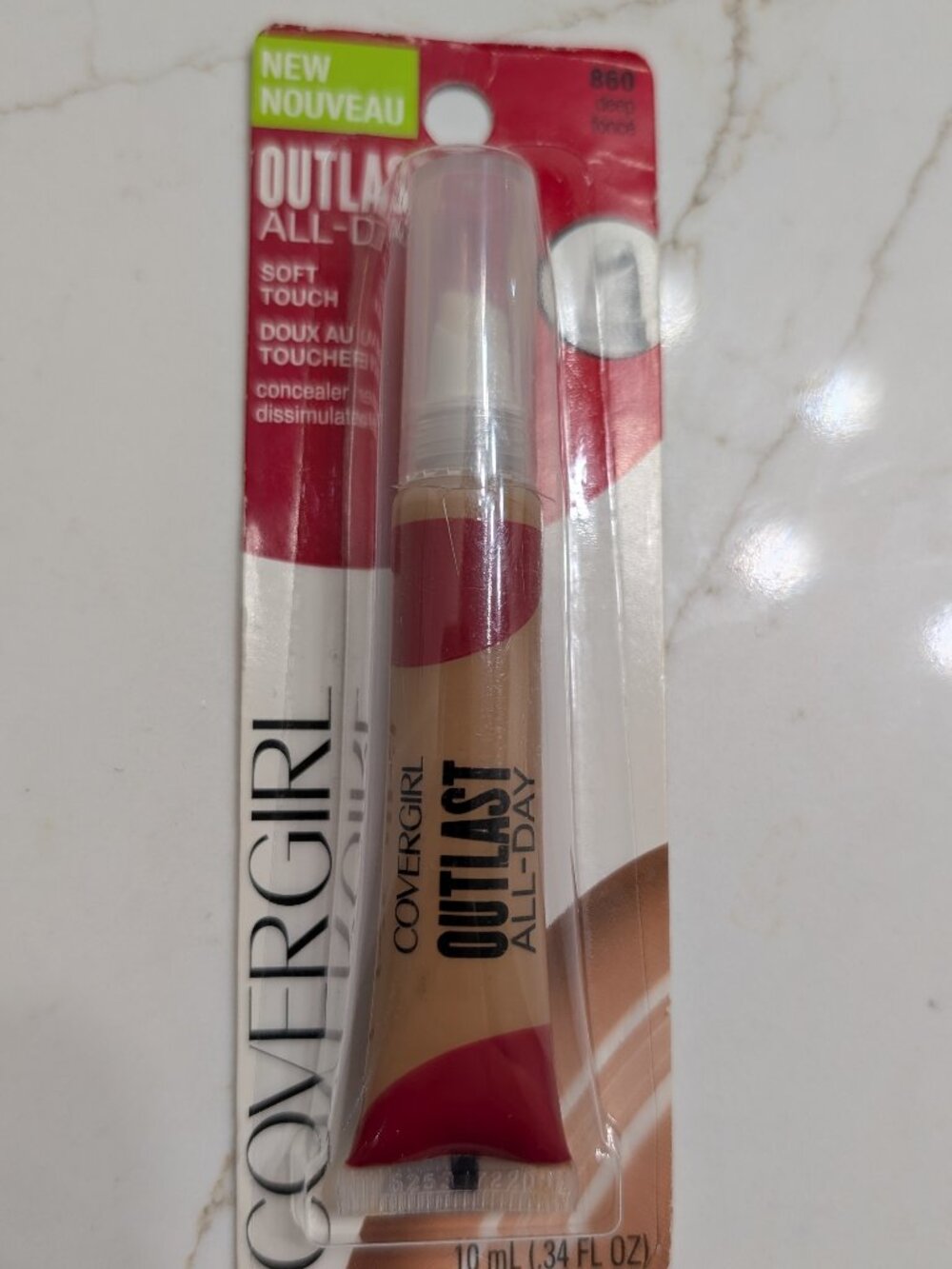 Outlast all day covergirl soft touch 860 deep concealer